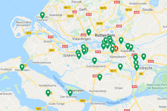 Zoek een fysiotherapeut